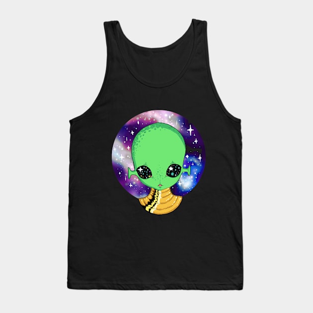 Alien Tank Top by Louielei